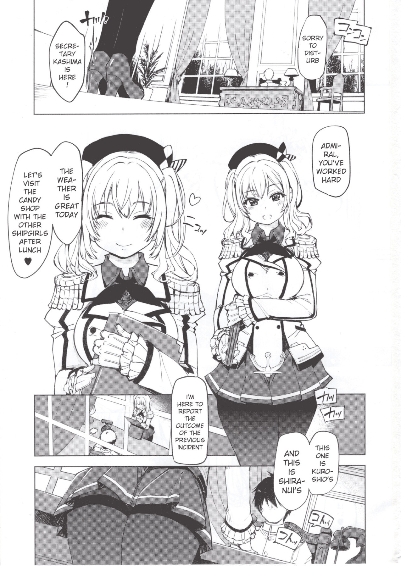 Hentai Manga Comic-Secretary Warship Kashima's Written Report-Read-2